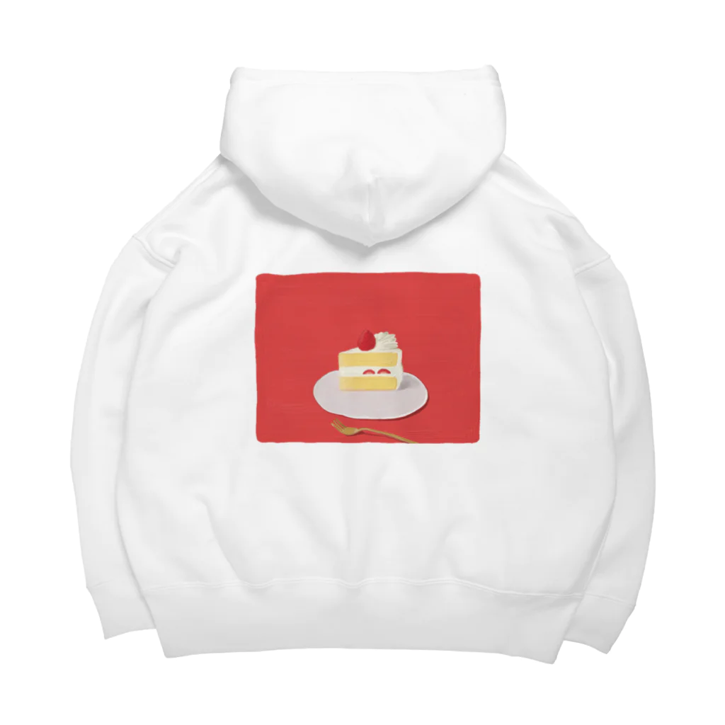 kaeritainaのショートケーキ Big Hoodie