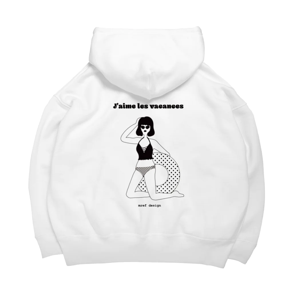 フカツ マリエのJ'aime les vacances　 Big Hoodie