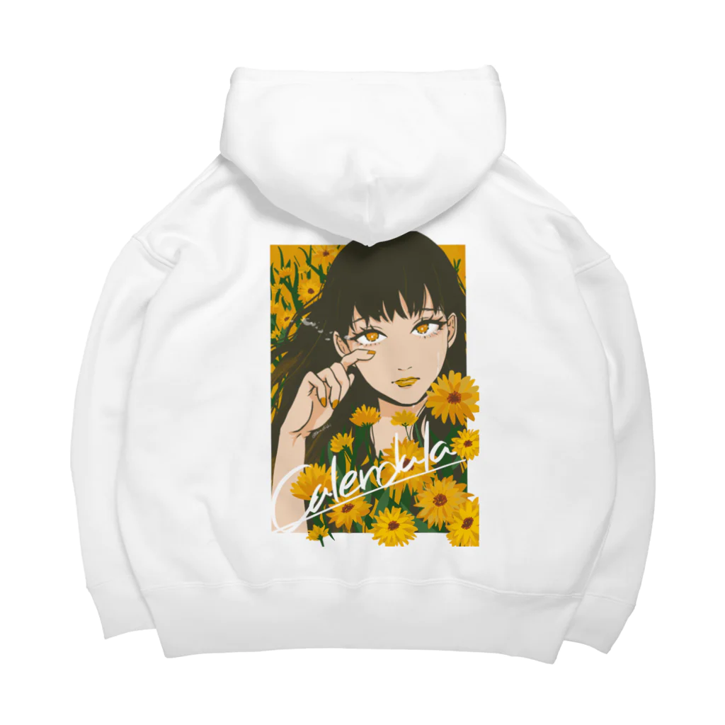 panda to kageのカレンデュラ Big Hoodie