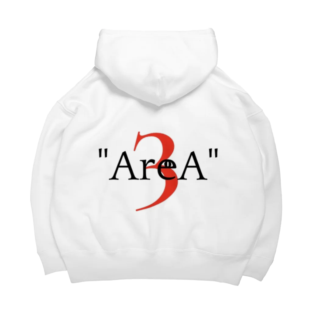 jojorgeの" AreA3" ビッグシルエットパーカー