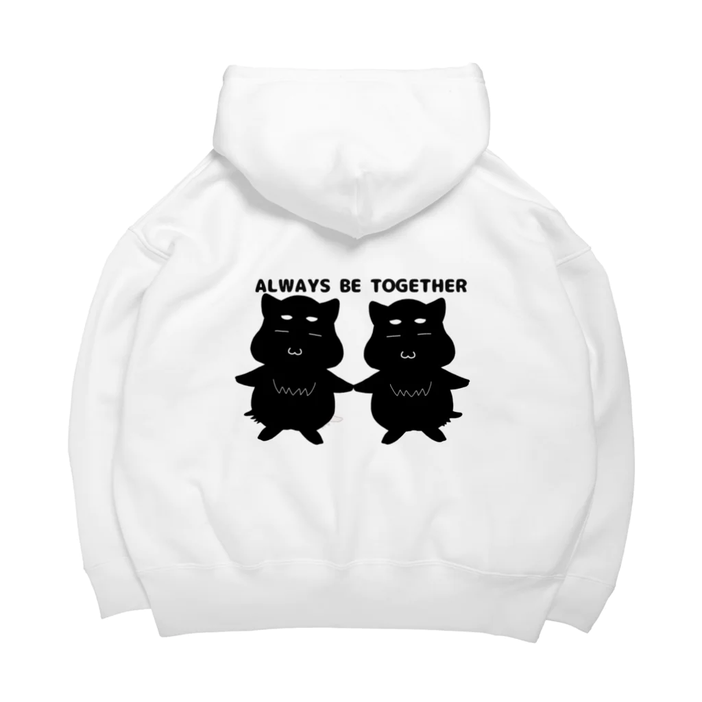 まいにち、きなこちゃんと。のAlways be together! Big Hoodie