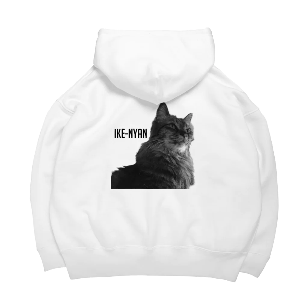 大変かわいらしい猫のグッズ屋さんのIKE-NYAN Big Hoodie