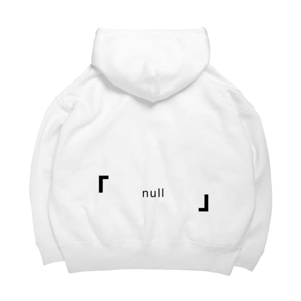 「   null   」の「   wolfsbane   」 Big Hoodie