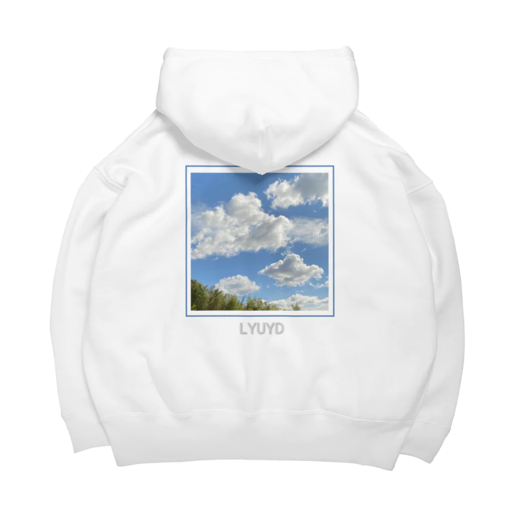 LYUYD(LoveYourselfUntilYouDie)のある晴れた日の空シリーズ Big Hoodie