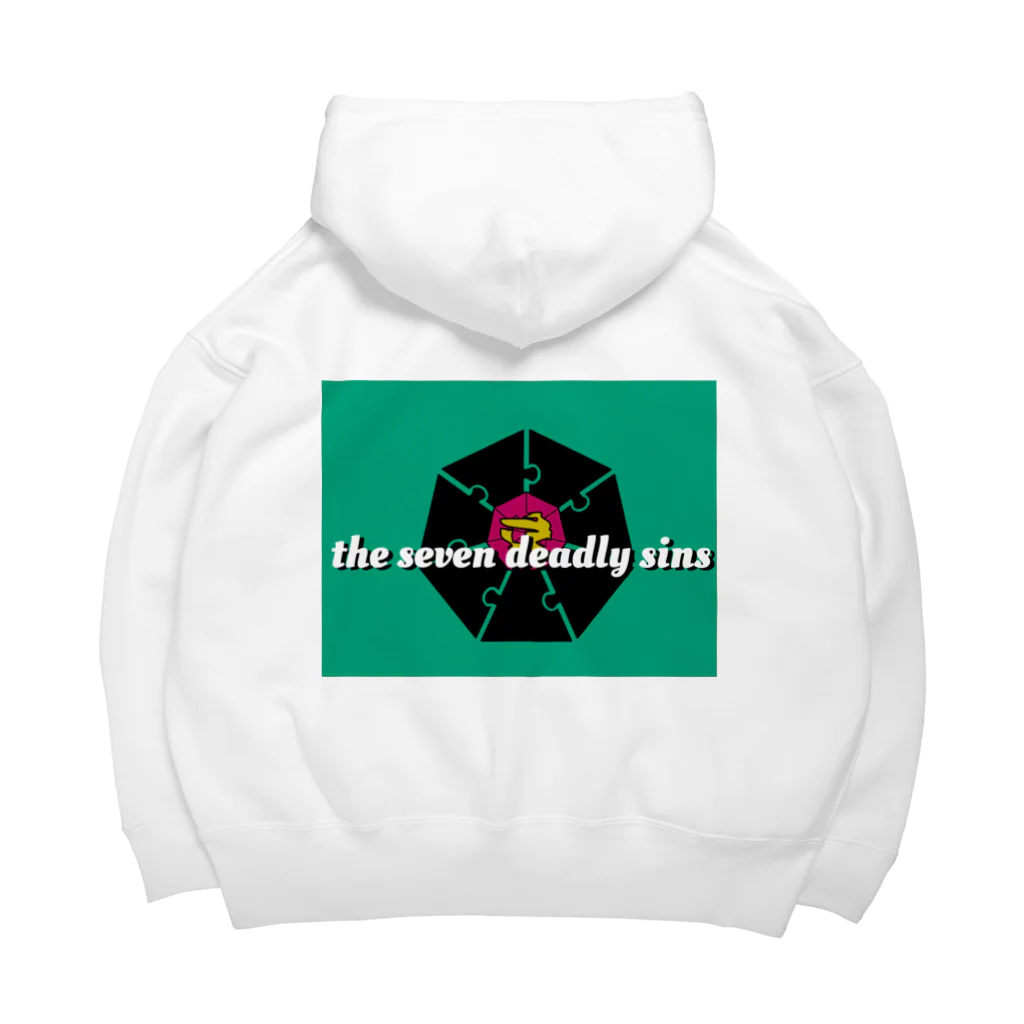 The Seven Deadly SinsのThe Seven Deadly Sins ロゴ Big Hoodie