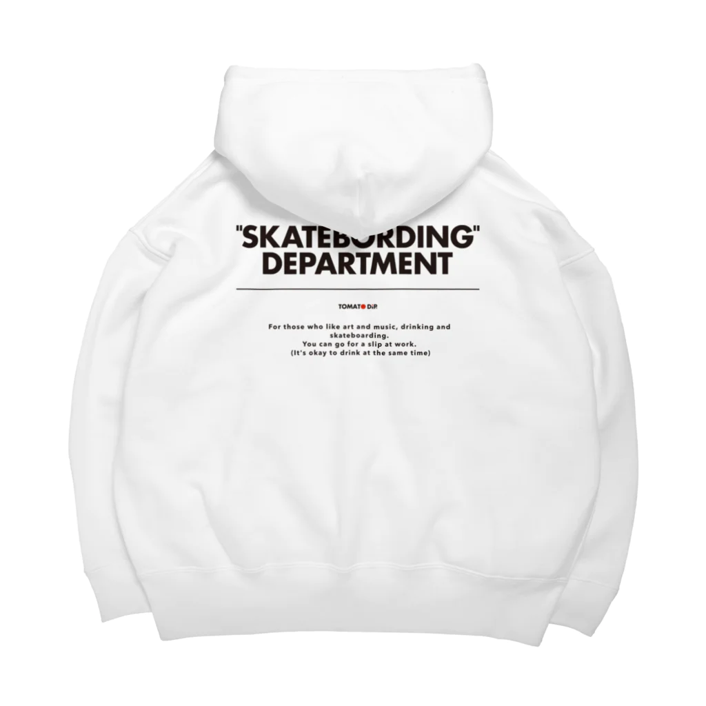 TOMATO DiPのSKATEBORDING DEPARTMENT ビッグシルエットパーカー