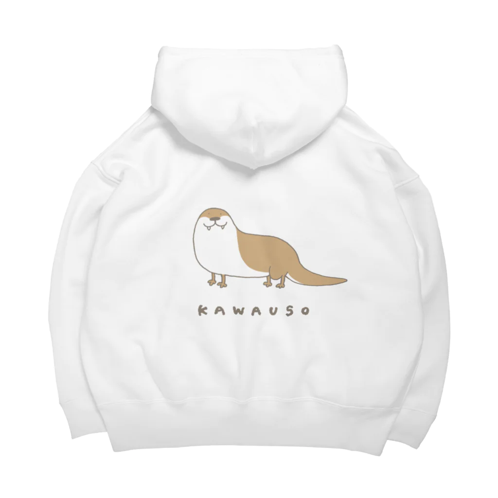 くらきち ONLINE SHOPのかわうそ Big Hoodie