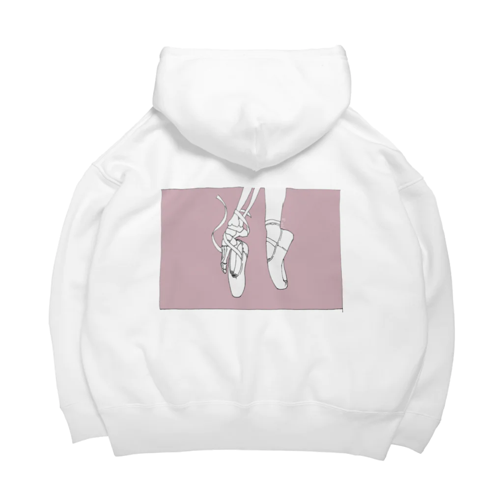 R.wtdのpointe Big Hoodie