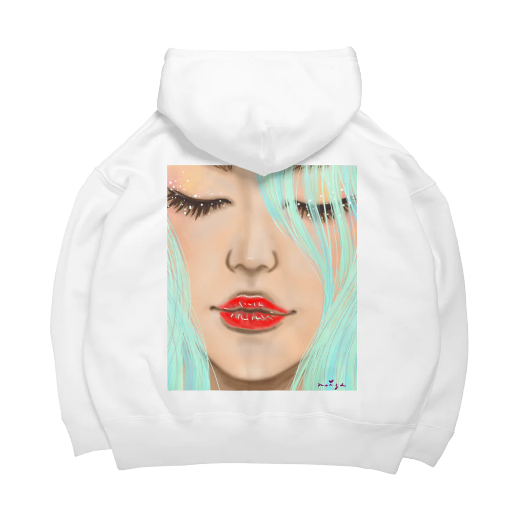 Ｍ✧Ｌｏｖｅｌｏ（エム・ラヴロ）の赤いくちびる💋 Big Hoodie