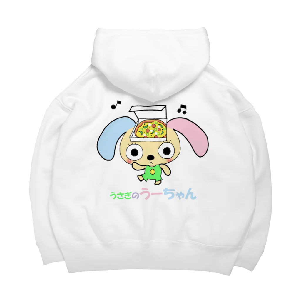 ONEのうさぎのうーちゃん Big Hoodie