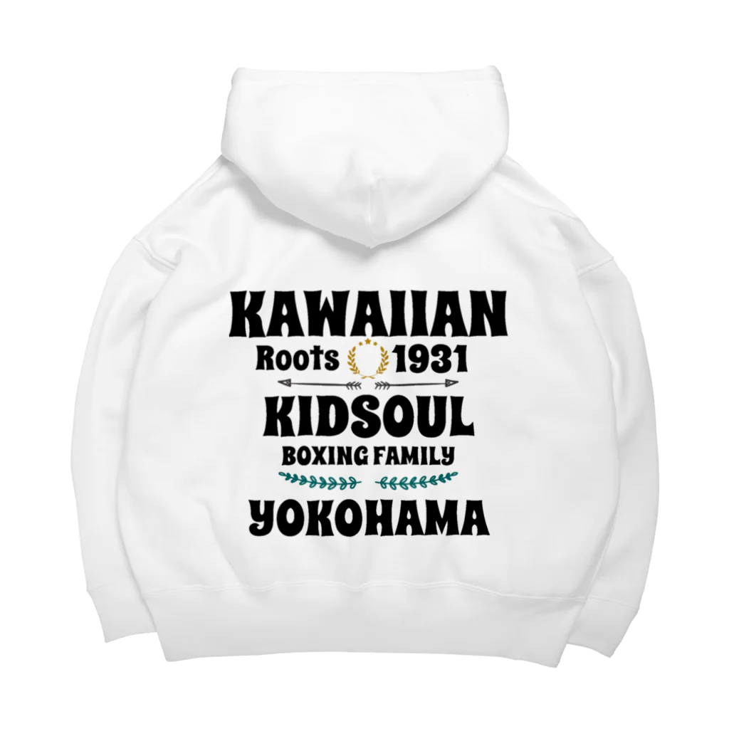 横濱キッドソウル ONLINEshopのKAWAIIAN KUROMOJI Big Hoodie