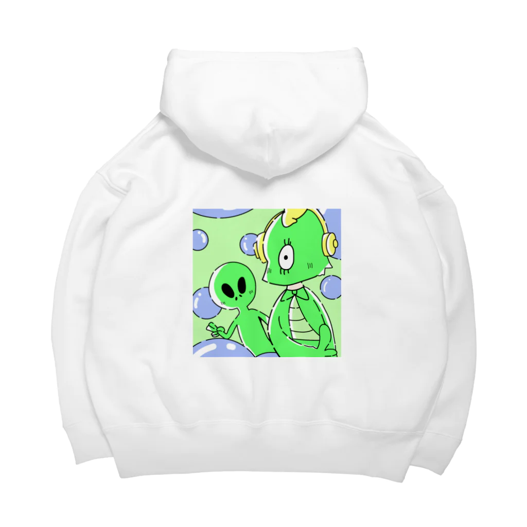 べのエイリアンくん Big Hoodie