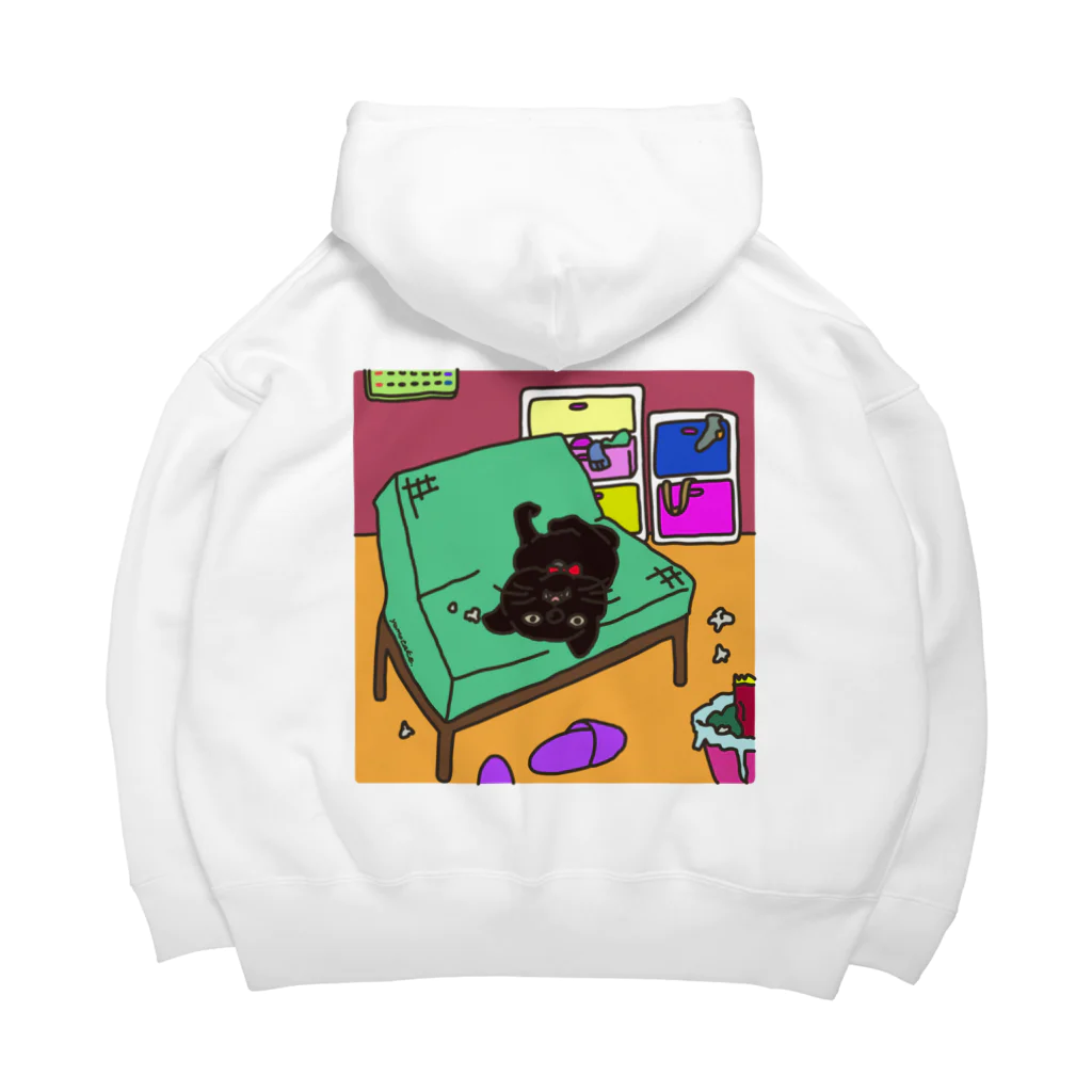 よもぎたけのこの友達の猫 Big Hoodie