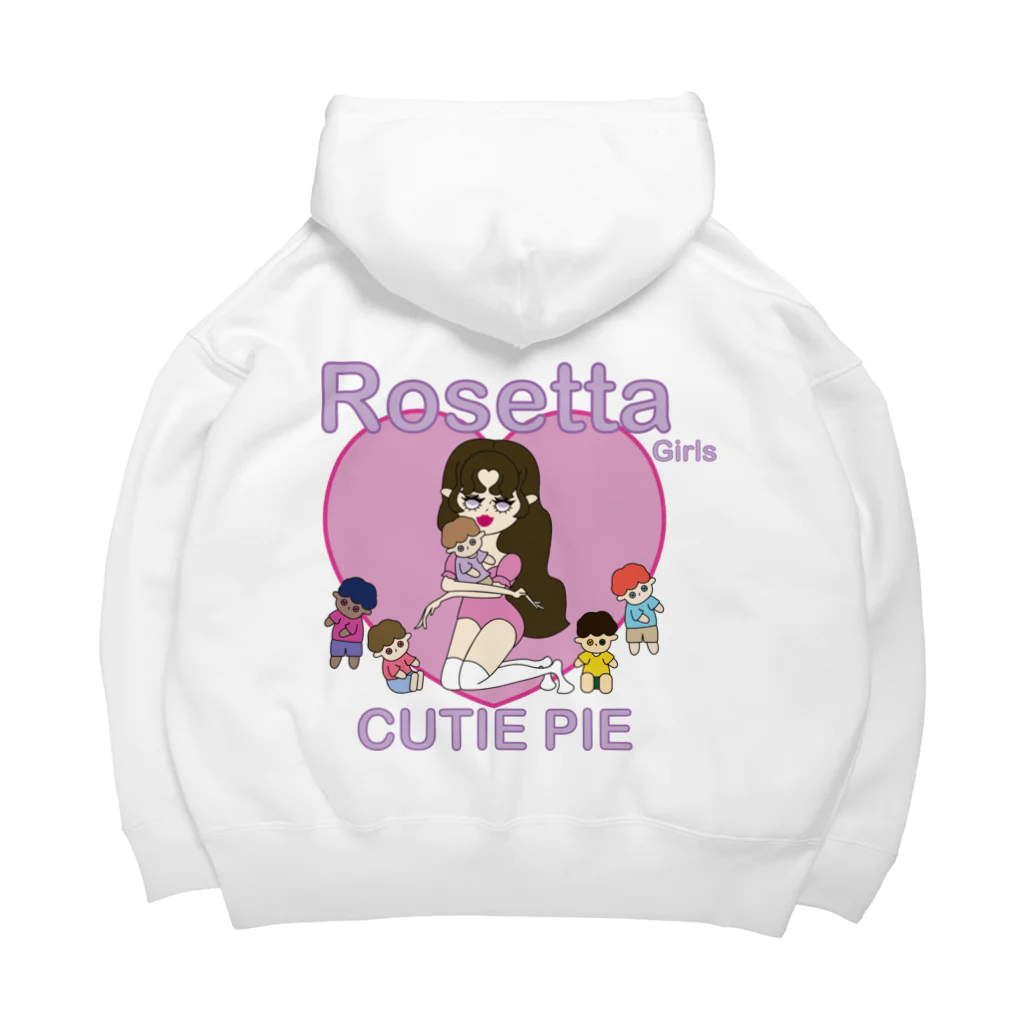 RosettaのRosetta cartoon series ビッグシルエットパーカー