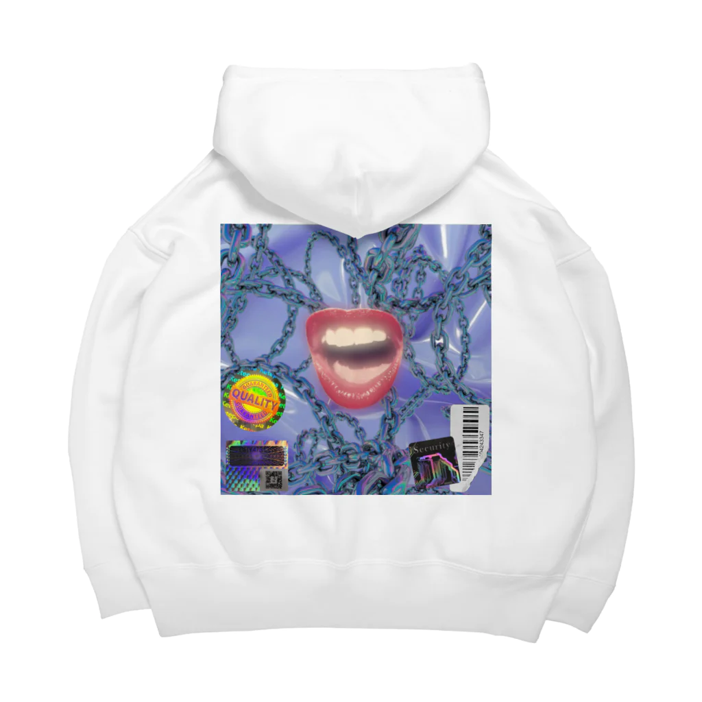 座衛門のVaporwave  Big Hoodie