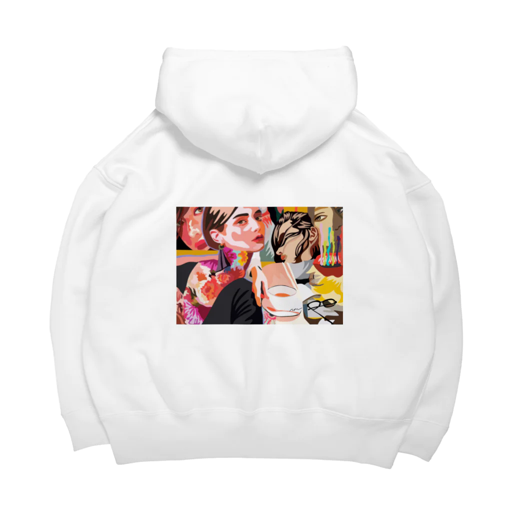 IORI KIKUCHIの砂の女　by Iori Kikuchi Big Hoodie