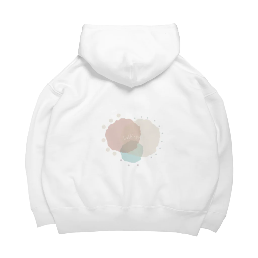 bubble_gumの水彩bubble Big Hoodie