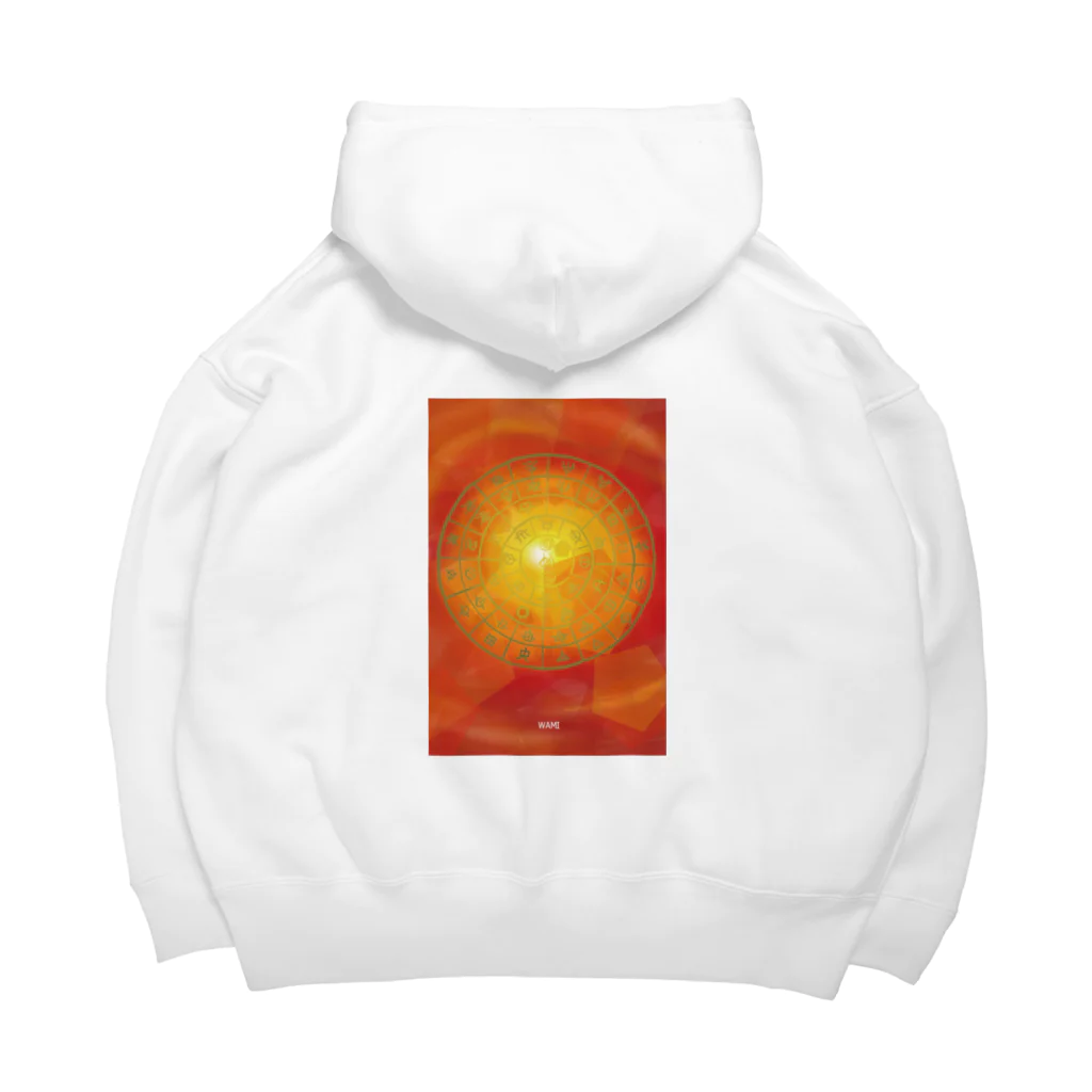 WAMI ARTの光のフトマニ Big Hoodie