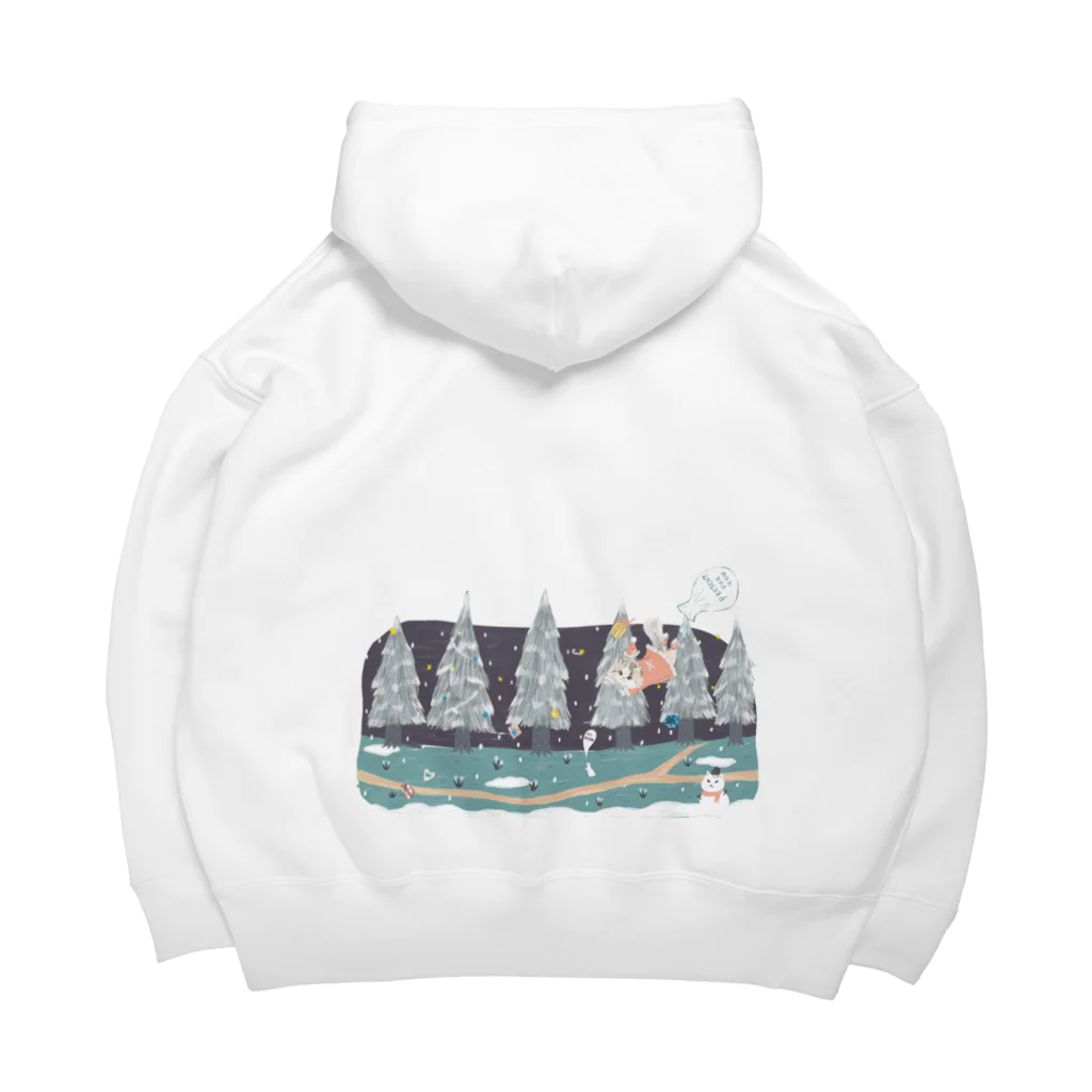 wokasinaiwoの雪山ランちゃん Big Hoodie