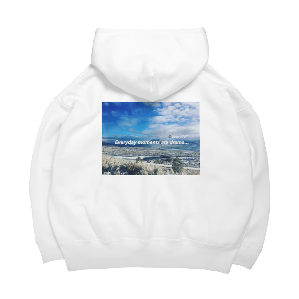 ___faceのEveryday moments are drama… Big Hoodie