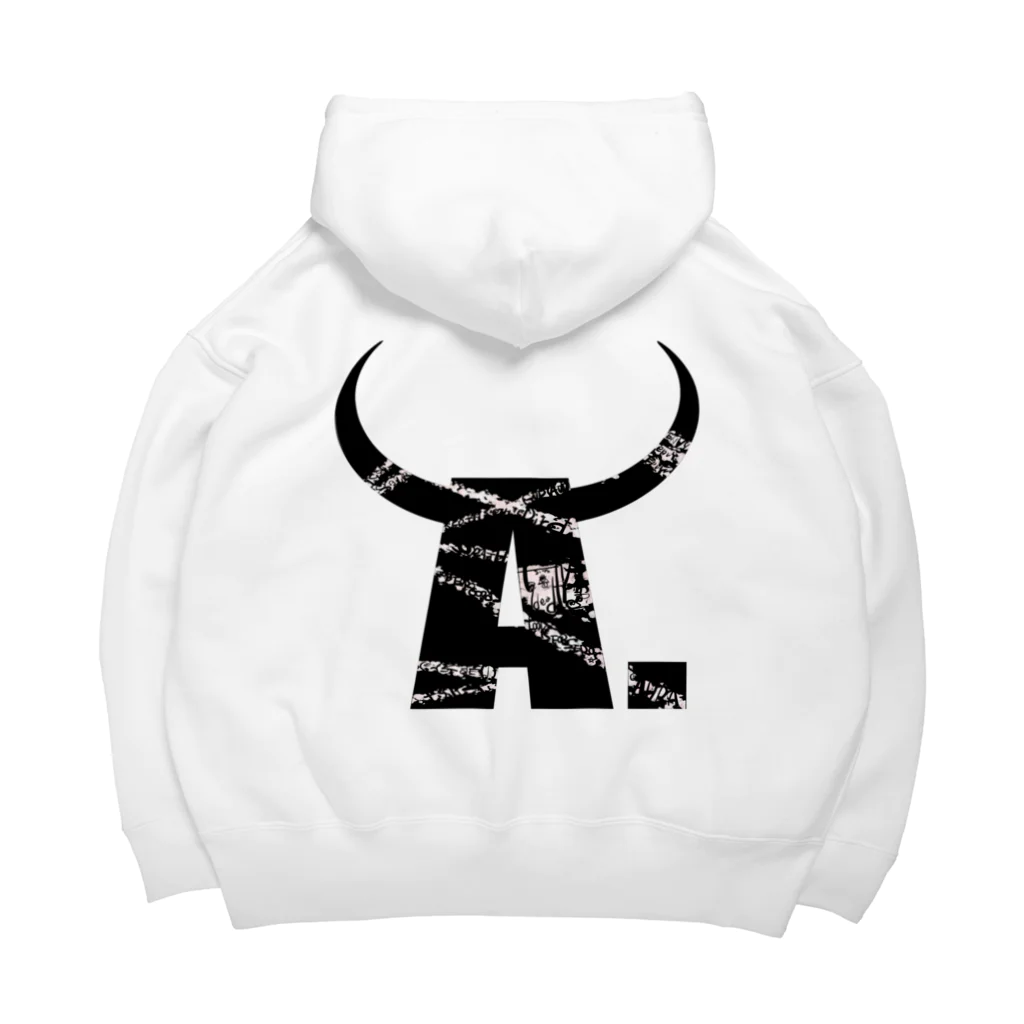 ART LUMBARのHORN Big Hoodie