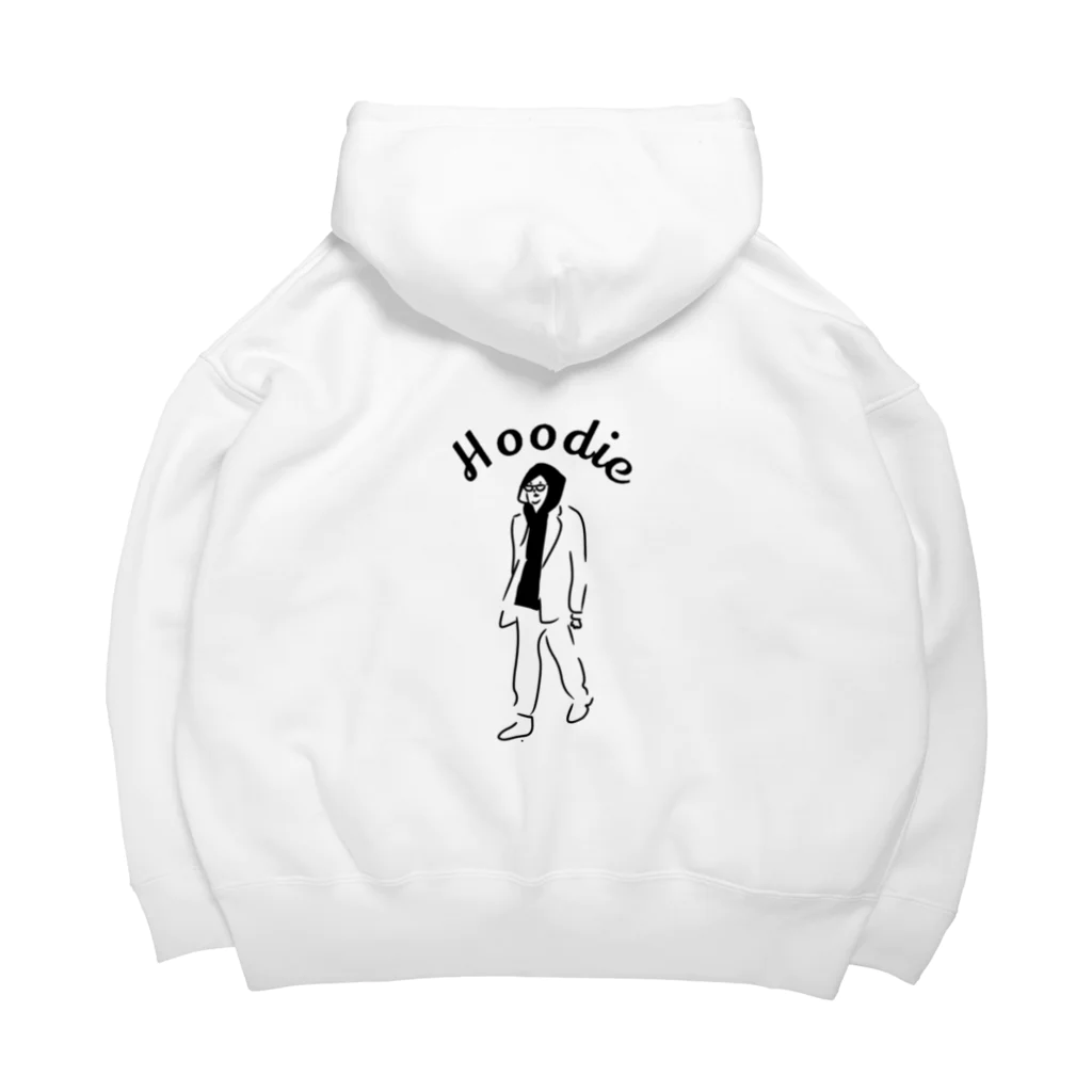 CHABARIのhoodie girl ビッグシルエットパーカー