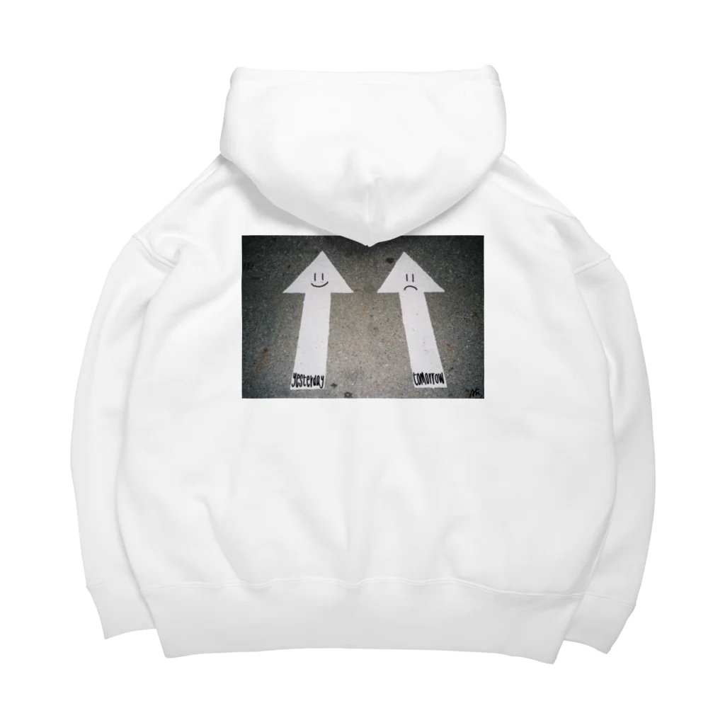 へいらっしゃいの矢印 Big Hoodie