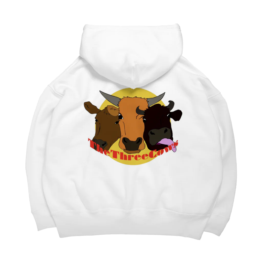 The Three CowsのThe Three Cows  Big Hoodie