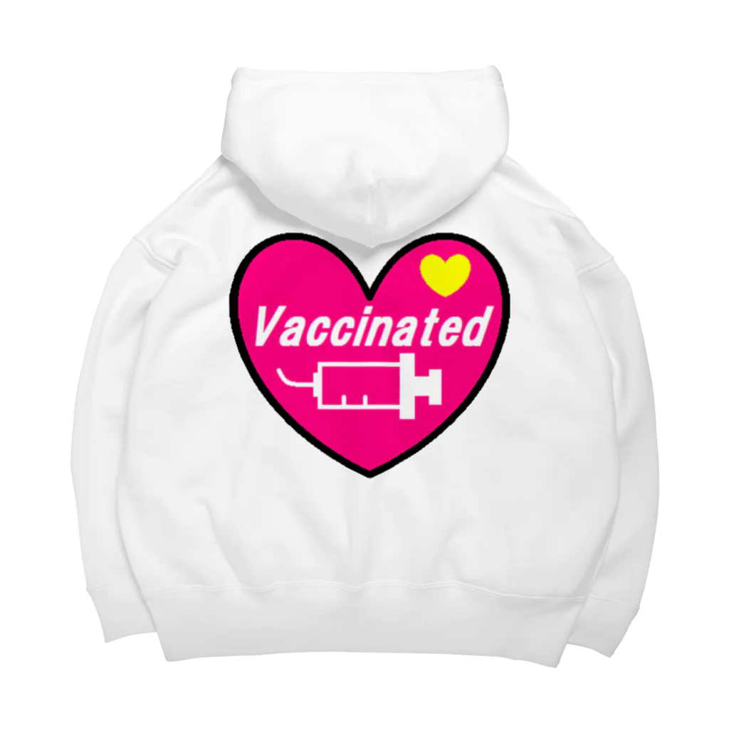 ワクチン接種済みアイテム💕のワクチン接種済み ビッグシルエットパーカー