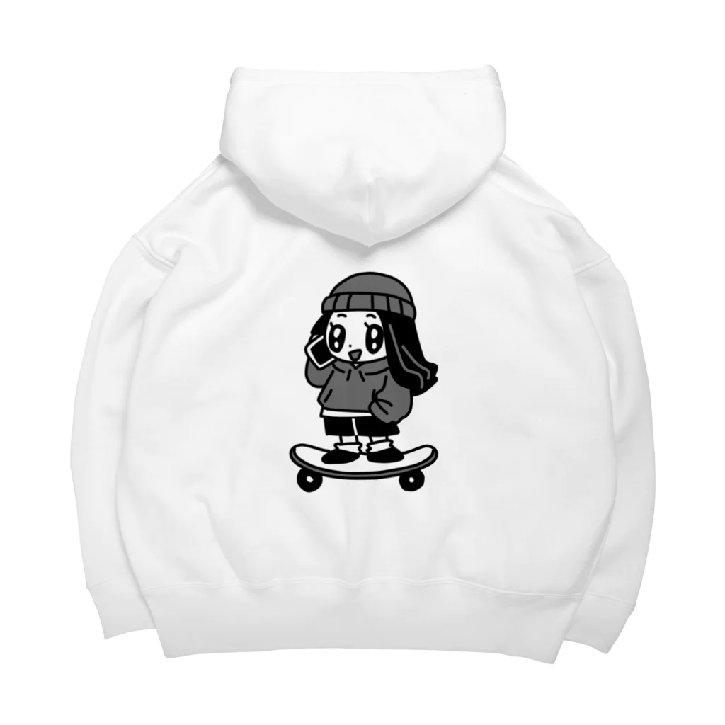 あずあず商店のスケボーちゃん Big Hoodie