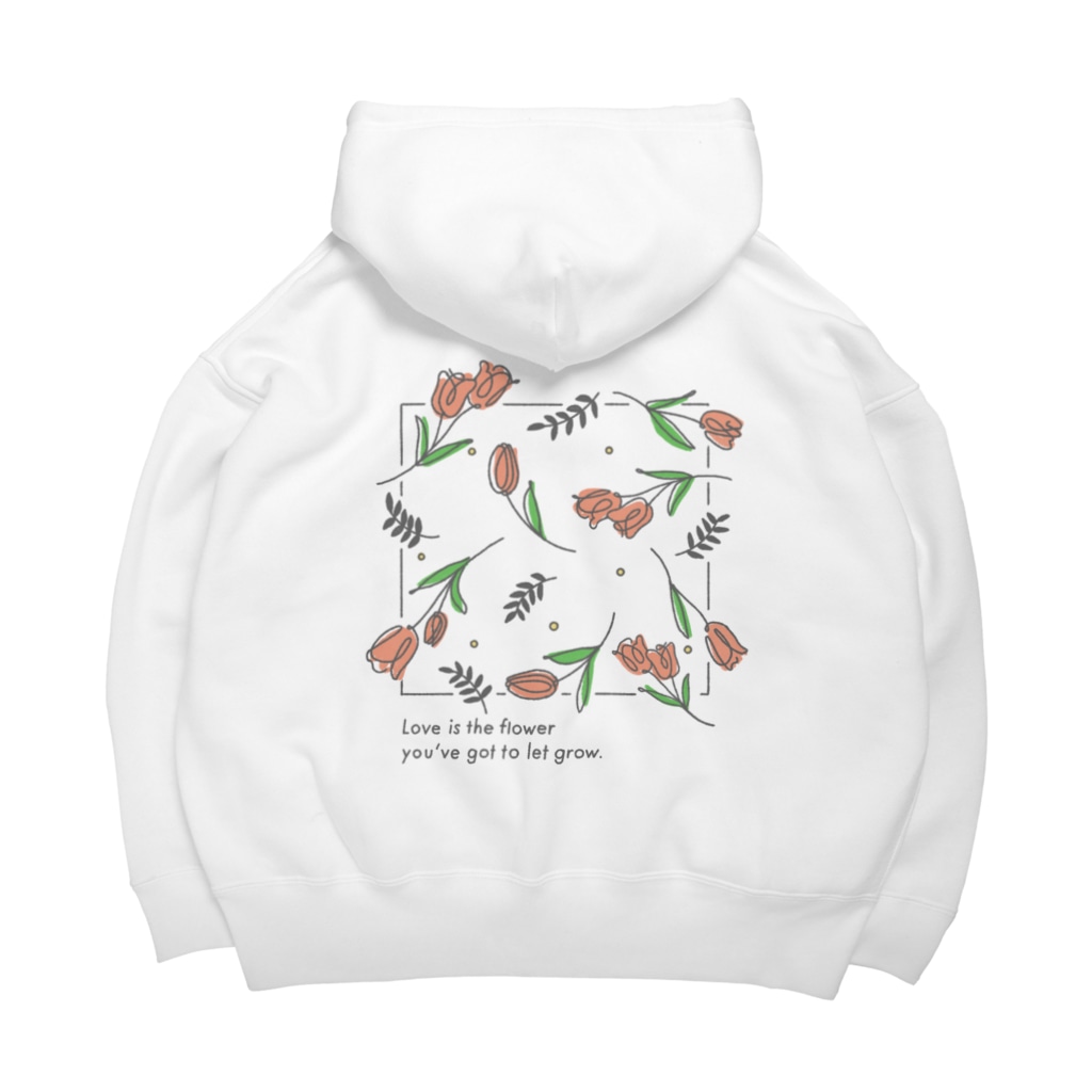 Love Is The Flower You Ve Got To Let Grow ぱんのお店 Glglpan のビッグシルエットパーカー通販 Suzuri スズリ Love Is The Flower You Ve Got To Let Grow ぱんのお店 Glglpan のビッグシルエットパーカー通販 Suzuri スズリ