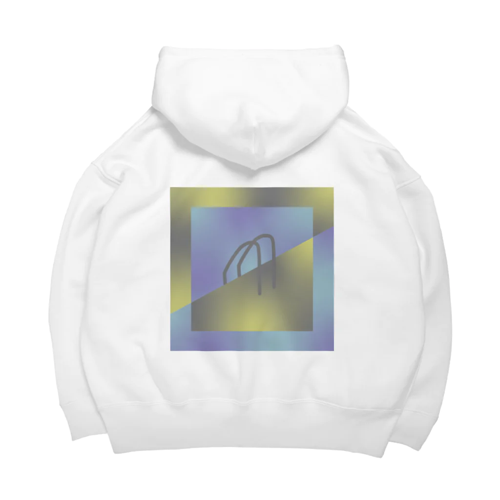 cosmicskyのプールサイド Big Hoodie