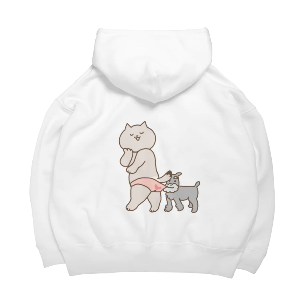 知ったかぶりのねこかぶりのにゃん子パトーン Big Hoodie