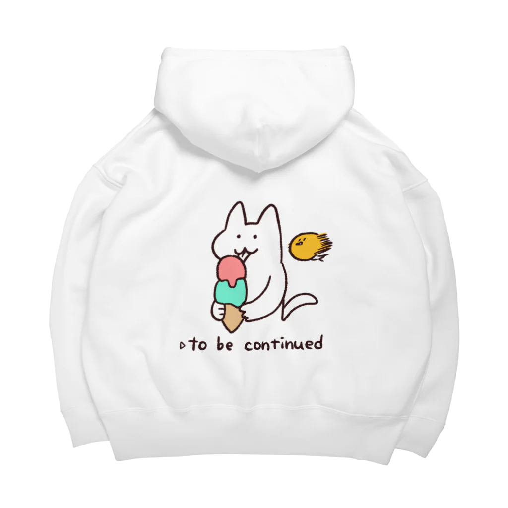 おねこPのアイス Big Hoodie