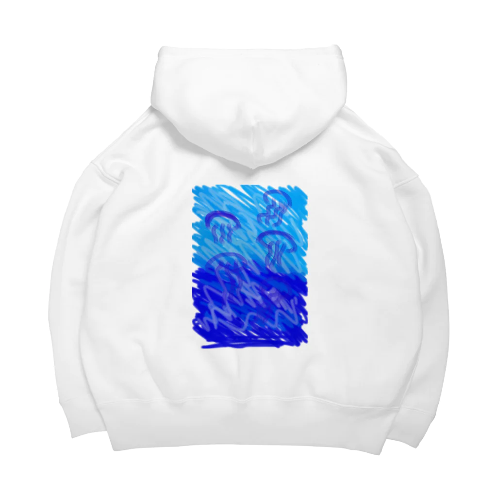 パヒトリのクラゲの群勢 Big Hoodie