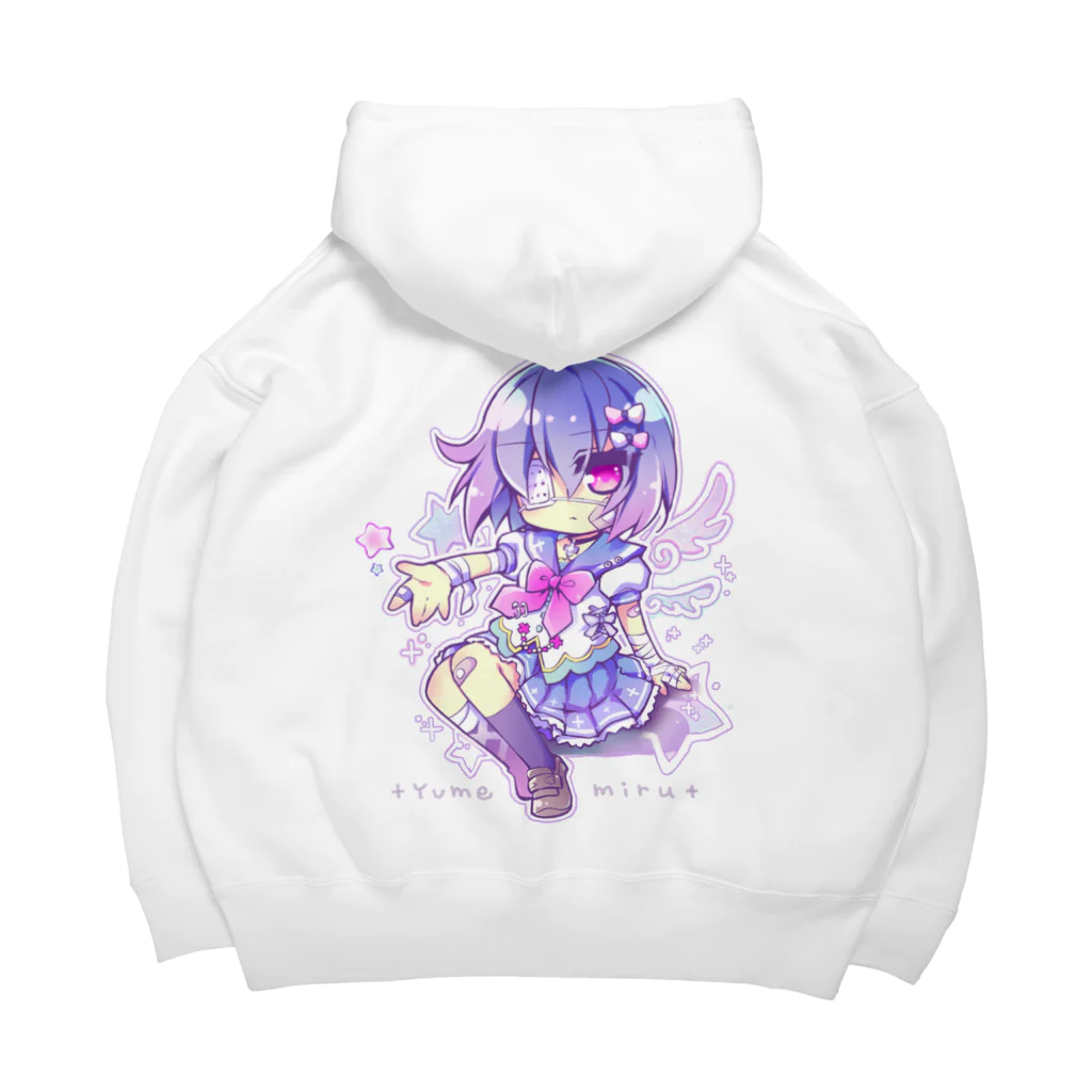 月蝕ざっか店＠SUZURIの<dolls>ユメミル （For Backprint） Big Hoodie