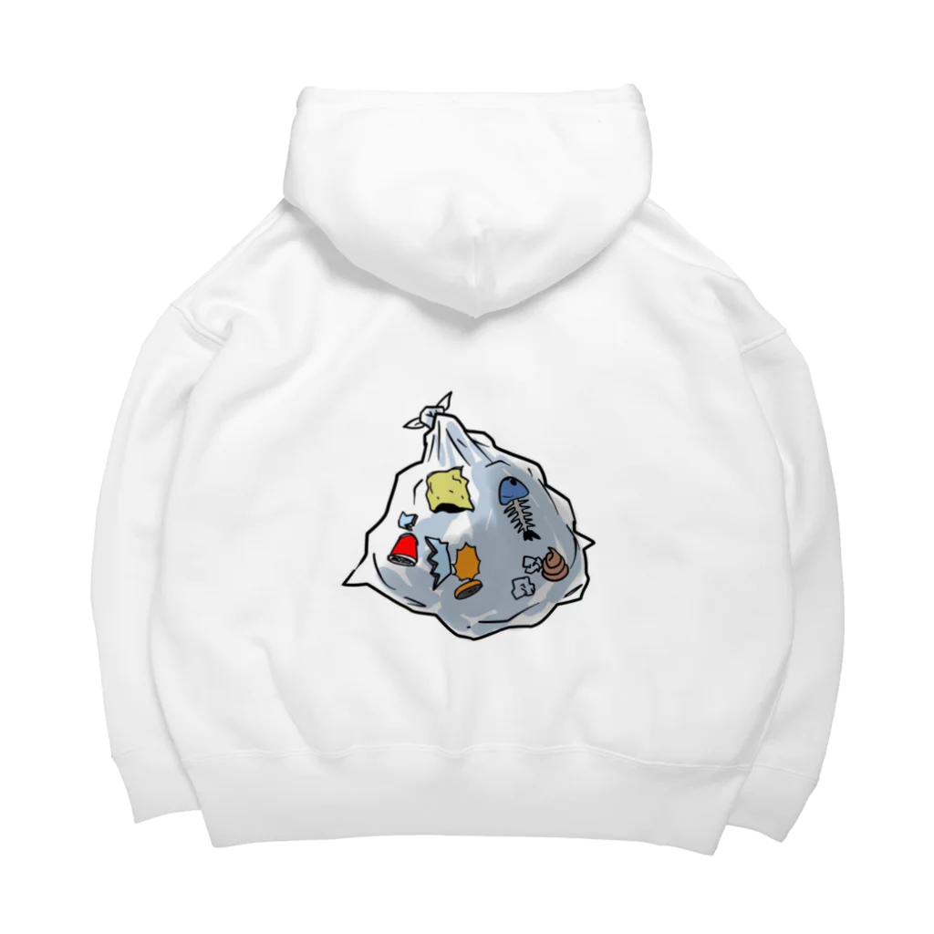 みにまむのゴミ袋(ゴミあり) Big Hoodie