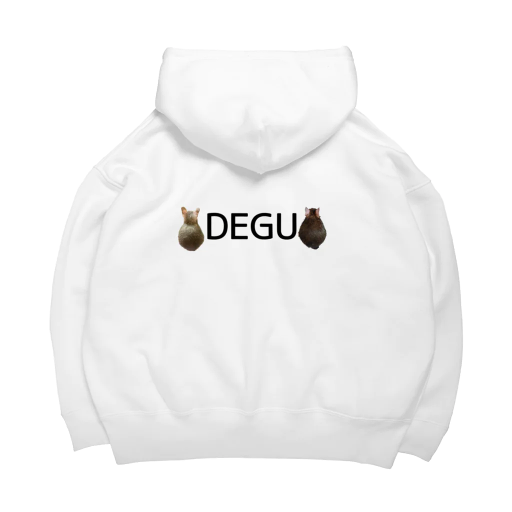 bonguのデグーの後頭部 W Big Hoodie