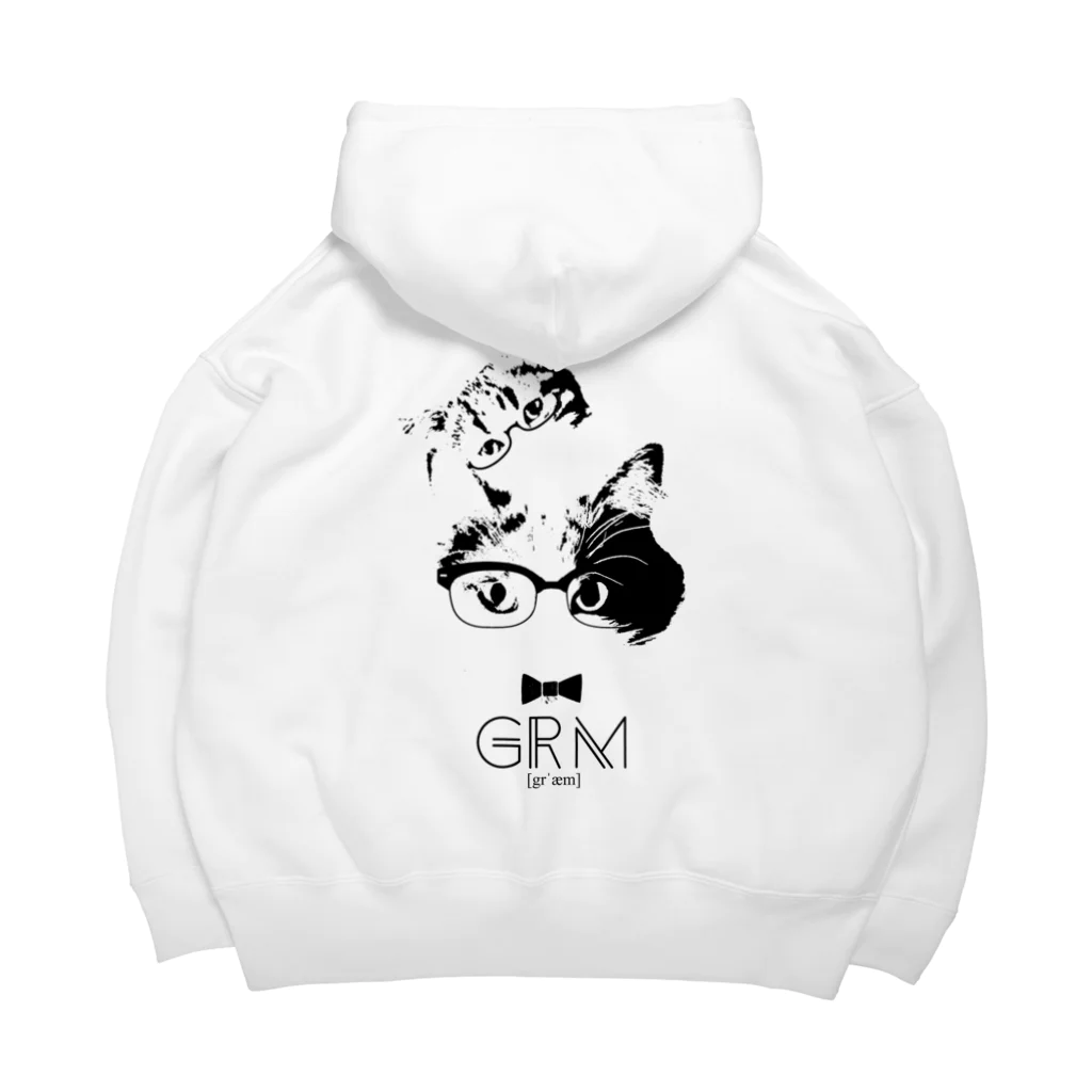 GRMのＧＲＭネコトメガネ Big Hoodie