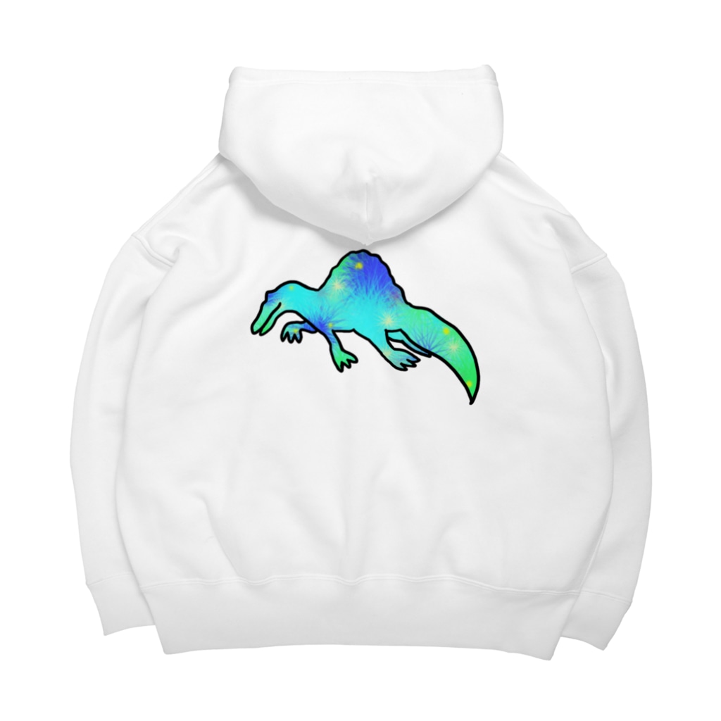 pluのカラフルスピノ❤️💛💚💙💜 Big Hoodie