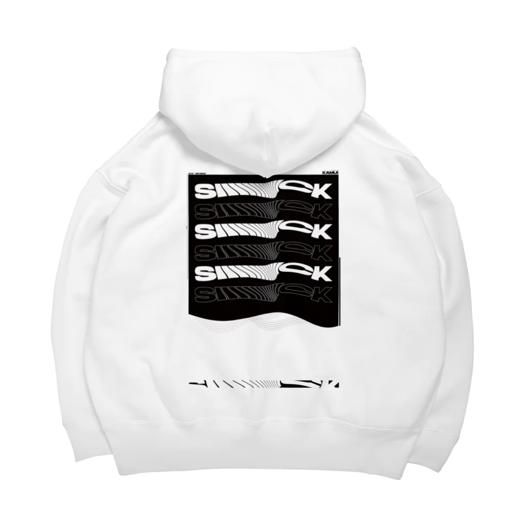 人間2のSIIIIIICK N-09 "球" Big Hoodie