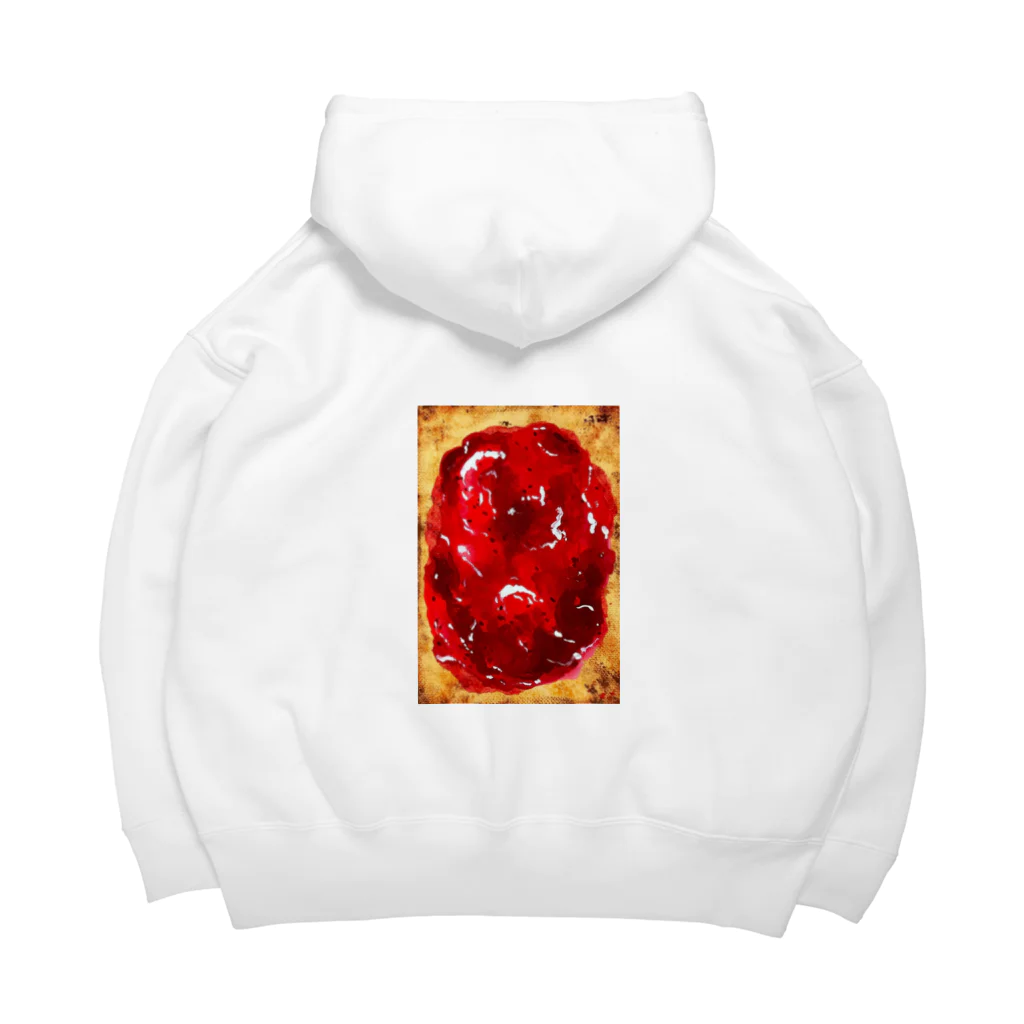 しかビュッフェのイチゴジャムトースト🍓 Big Hoodie