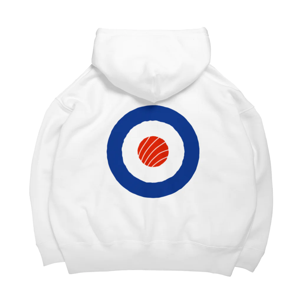 9bdesignのスシ・ターゲット Target Sushi Roll Roundel ビッグシルエットパーカー