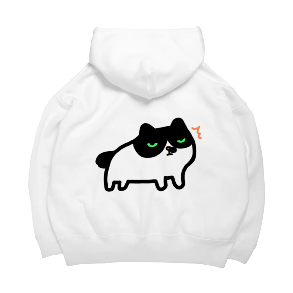 をもち屋の#猫 #新入りがやってきた Big Hoodie