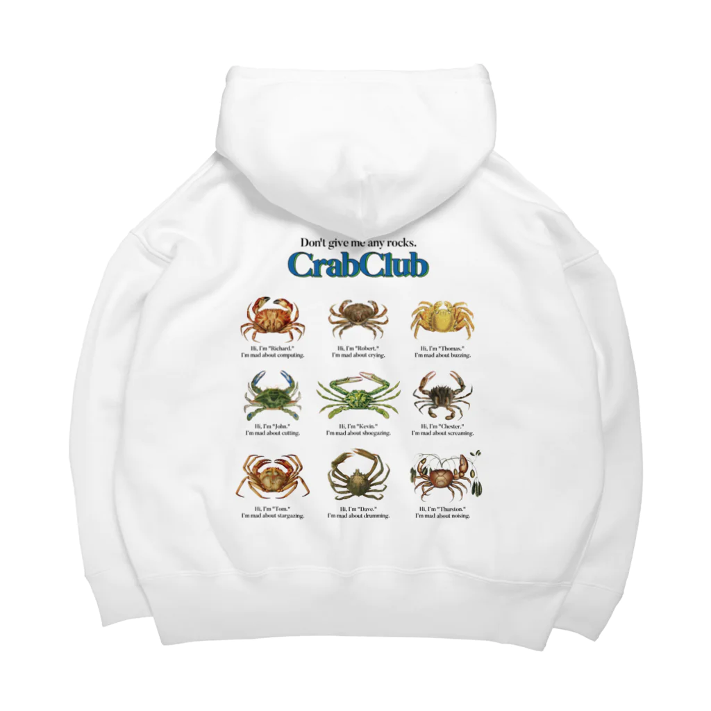 Parallel Imaginary Gift ShopのCrab Club ビッグシルエットパーカー