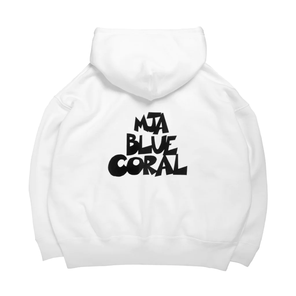 ＭＪＣショップの片面　リアル風ロゴグッズ Big Hoodie