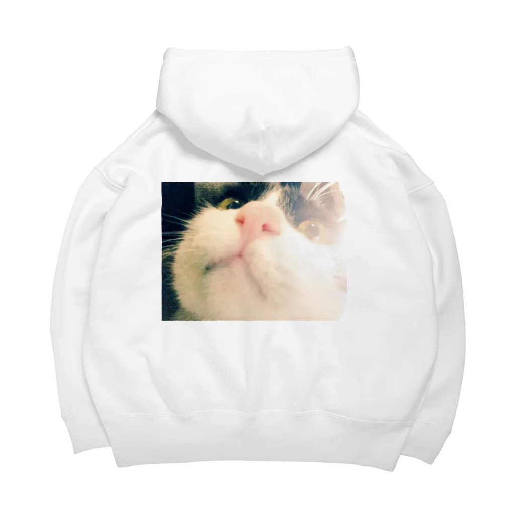 猫三兄弟のねこちゃんパーカー Big Hoodie