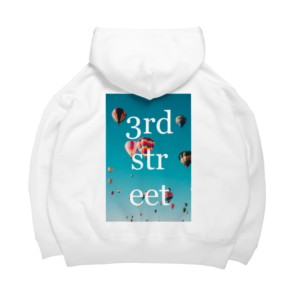 サードストリートの3rd street Big Hoodie