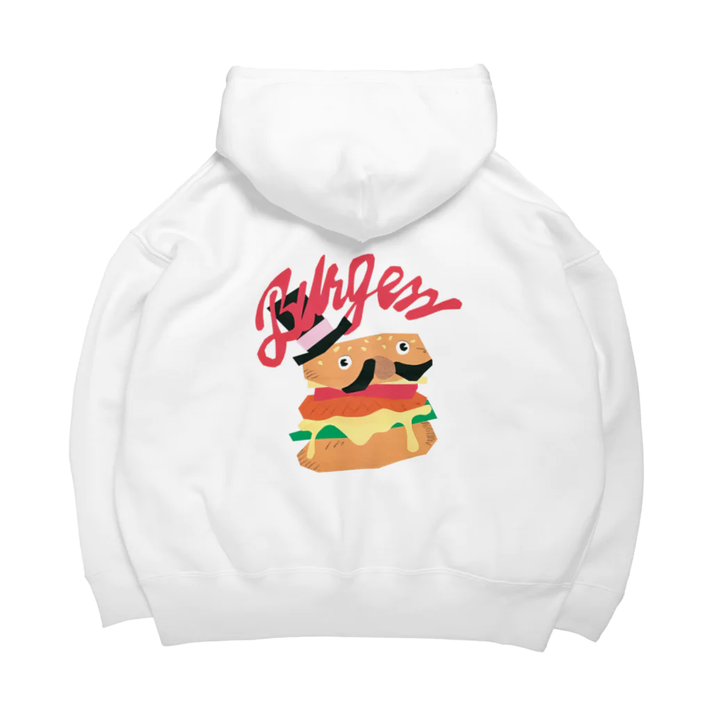 SESTA SHOPのBurgerさん ビッグシルエットパーカー