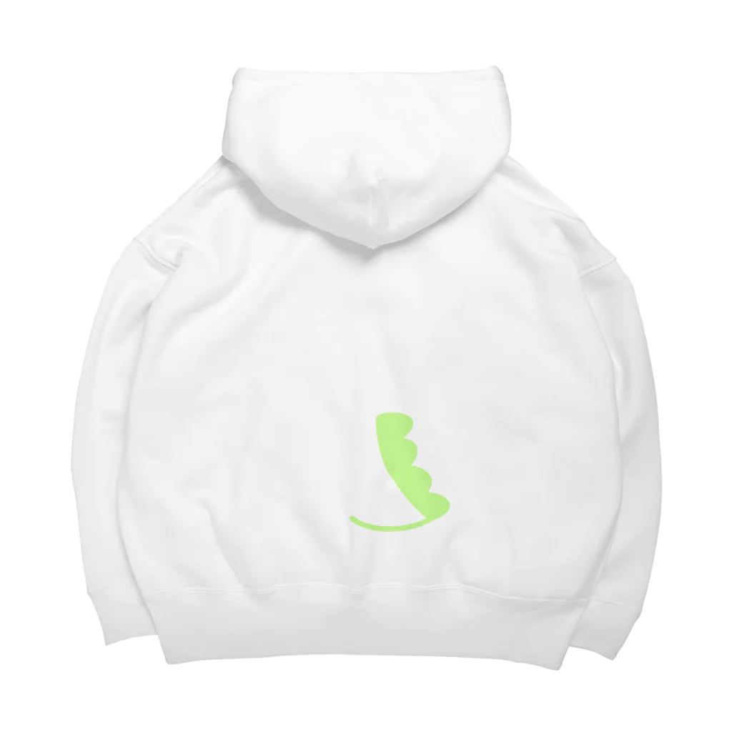 まんまるいやしどうぶつ🍀のたつのおようふく🐲しっぽつき🐉 Big Hoodie